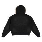 Sweat à capuche fourrure Sun Fade Boxy