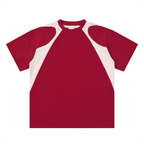 Contrast Panel Cotton T-Shirt