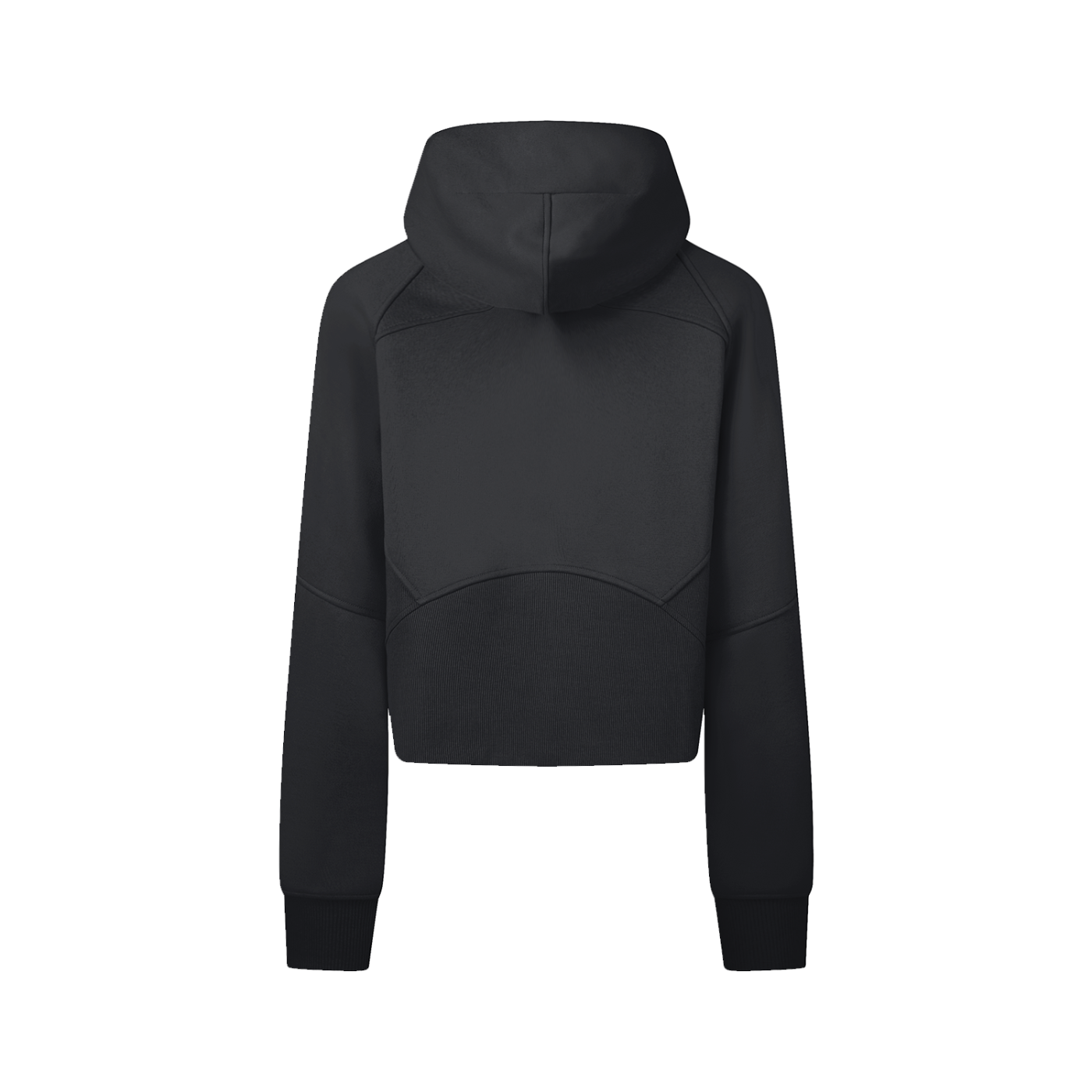 Sweat à Capuche Court Zippé
