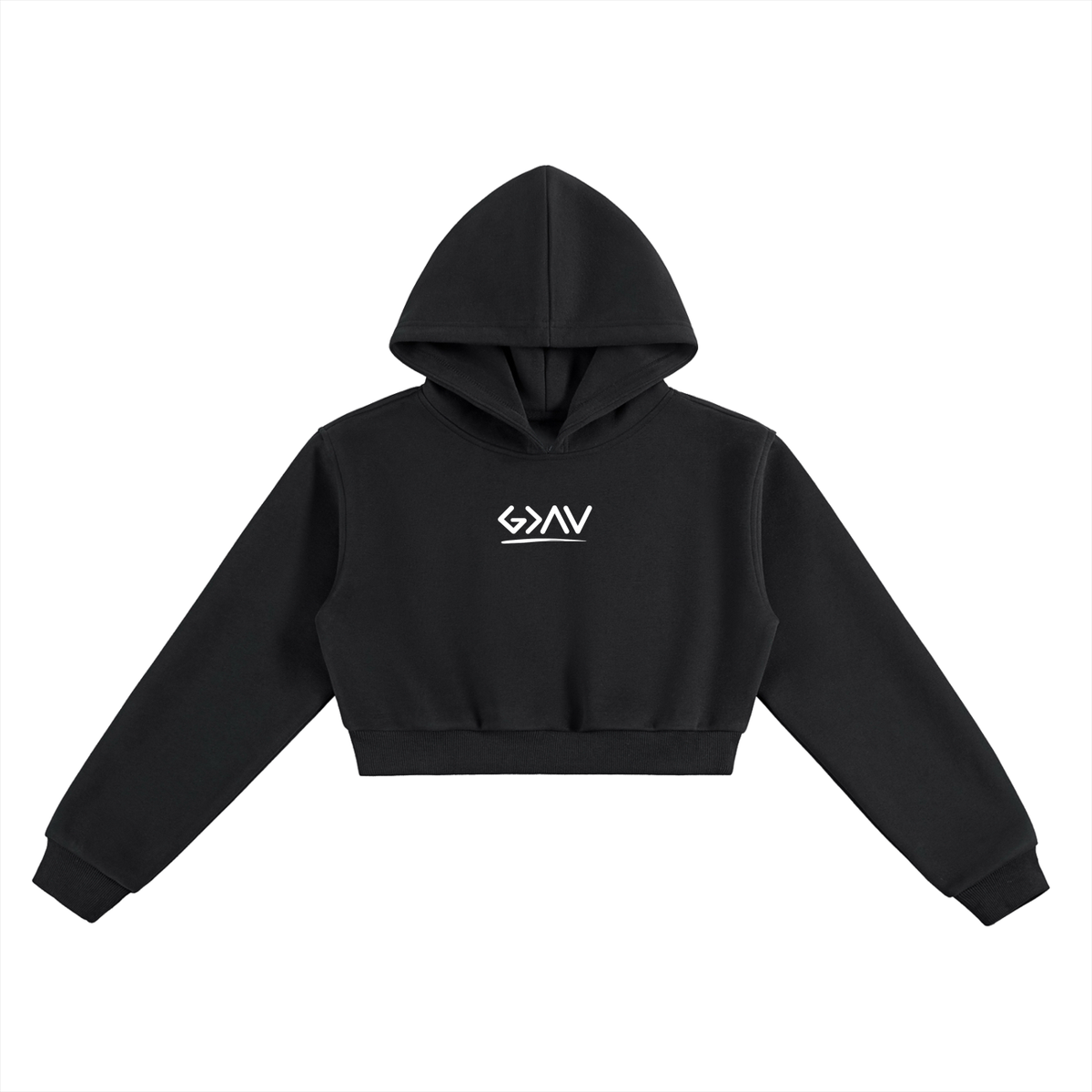 Sweat à capuche court