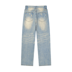 Raw Hem Denim Jeans - Élégance Décontractée