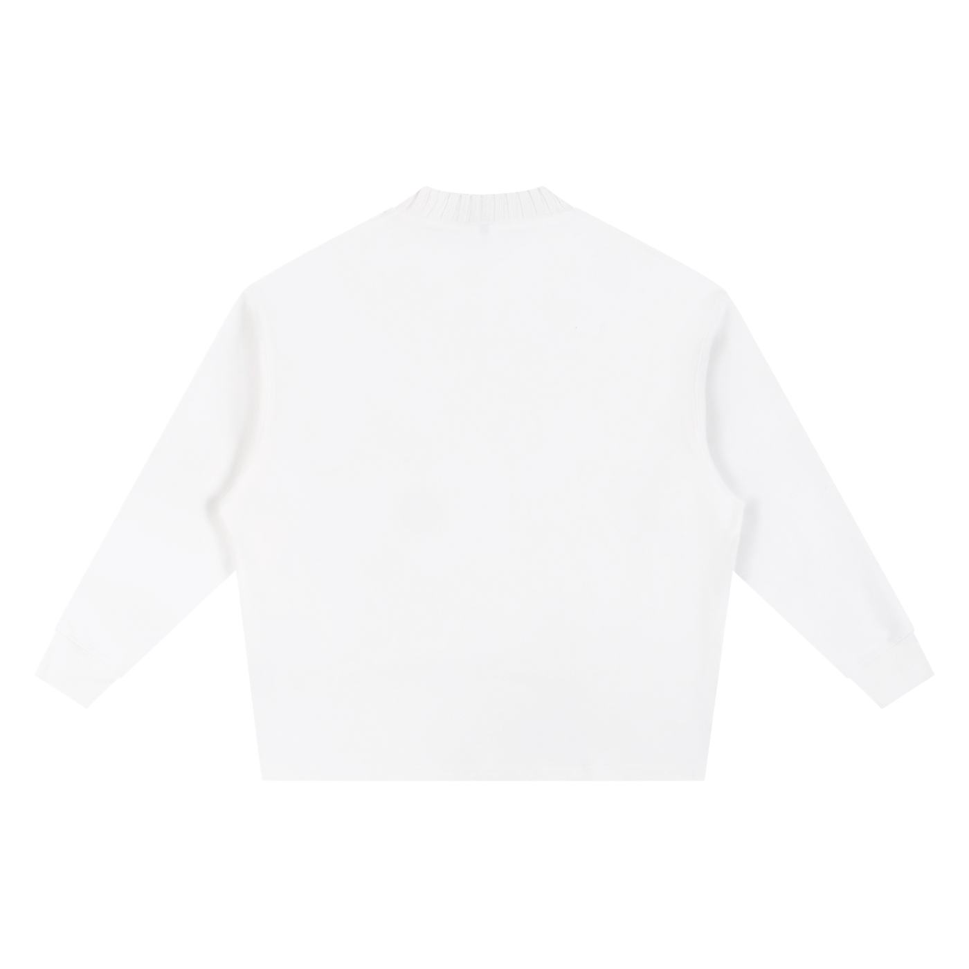 Sweat-shirt oversize à col rond
