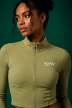 Veste de sport zippée