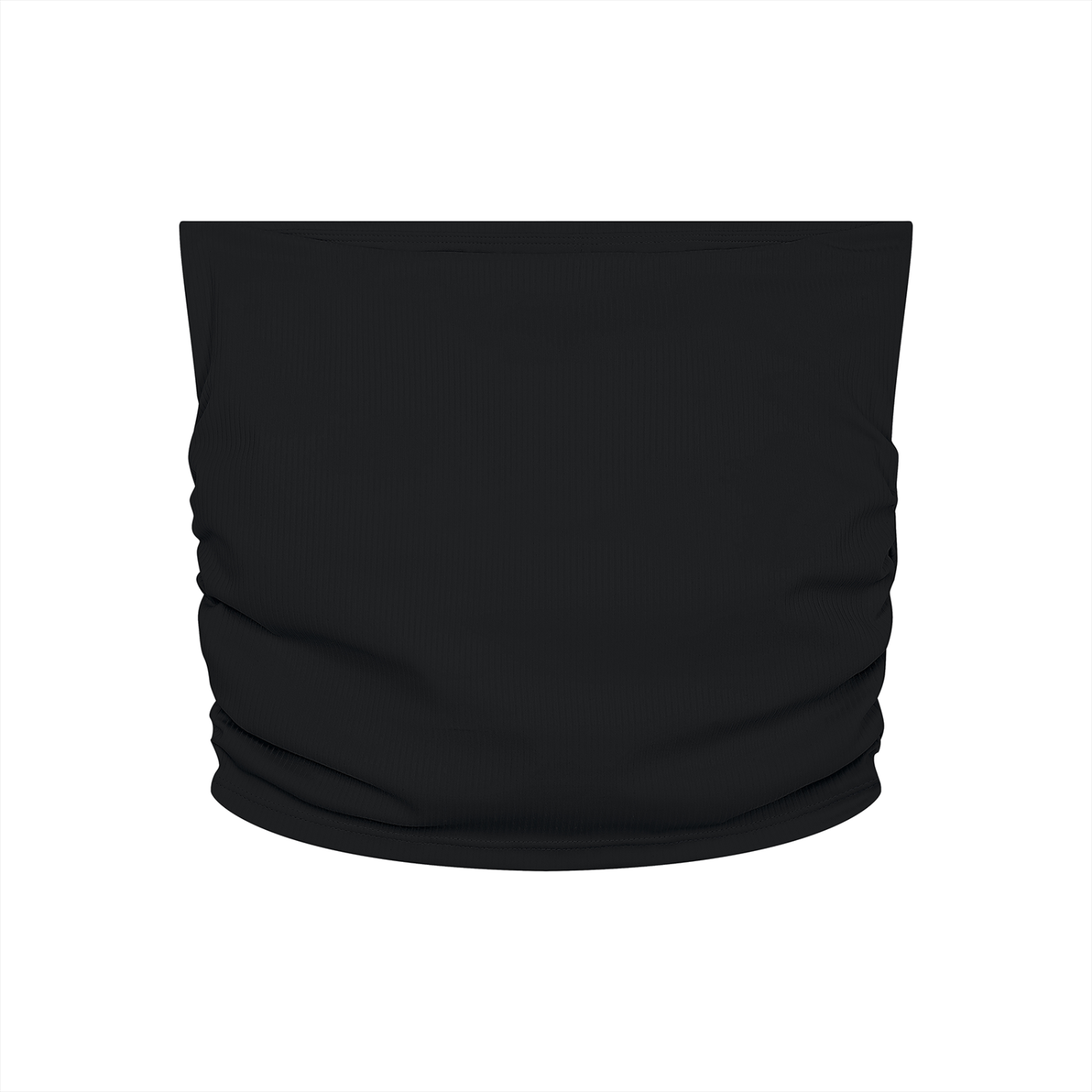 Women’s Ruched Cropped Yoga Tube Top