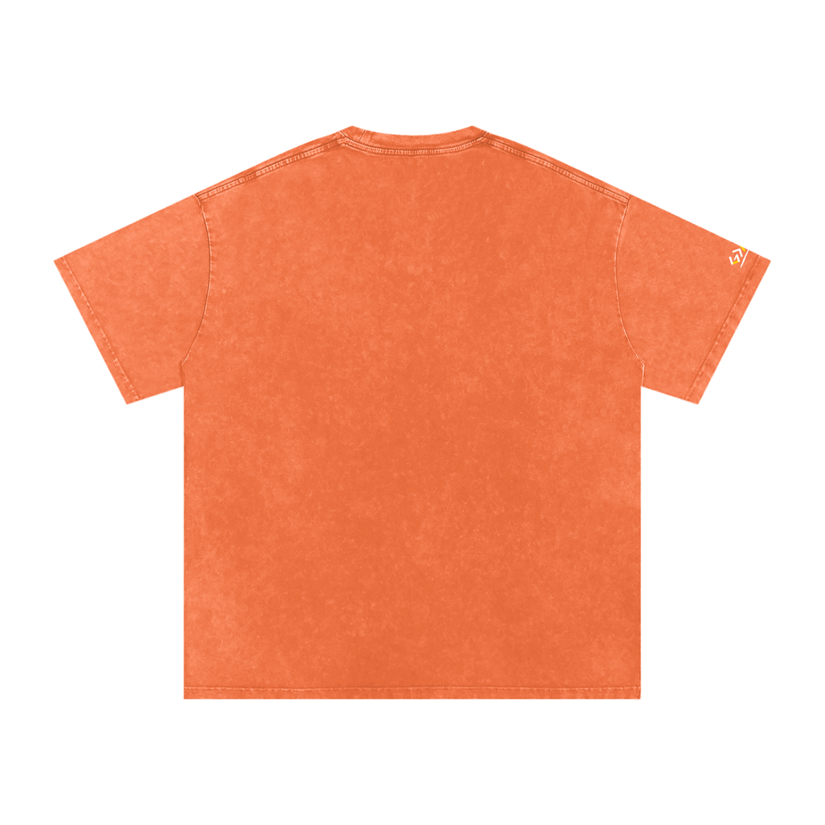 T-shirt oversize en coton délavé