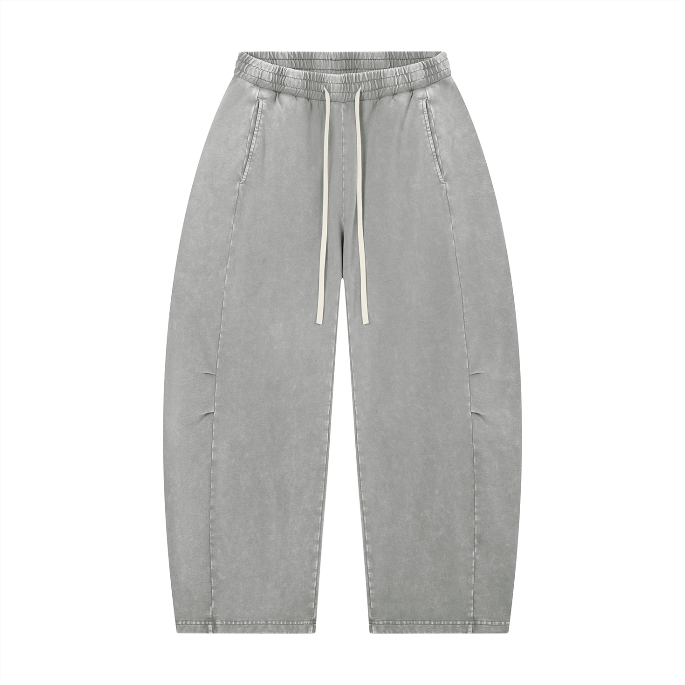 Pantalon délavé à jambes fuselées
