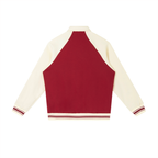 Veste de Baseball à Manches Raglan Contrastées