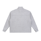 Sweat-shirt polaire à demi-zip