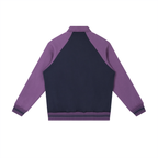 Veste de Baseball à Manches Raglan Contrastées