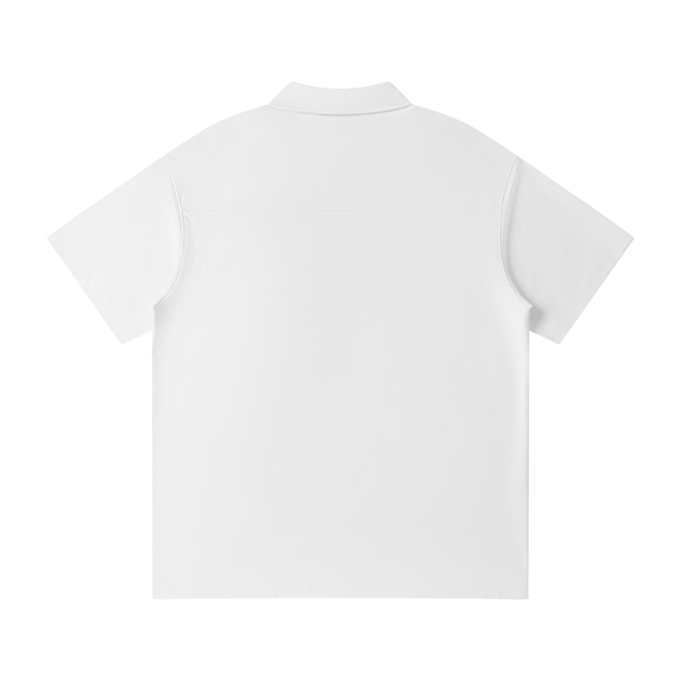Unisex Quarter-Zip Polo Shirt