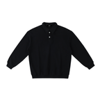 Sweat-shirt à col polo épais