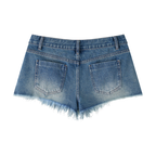Short en Jean Délavé Vintage
