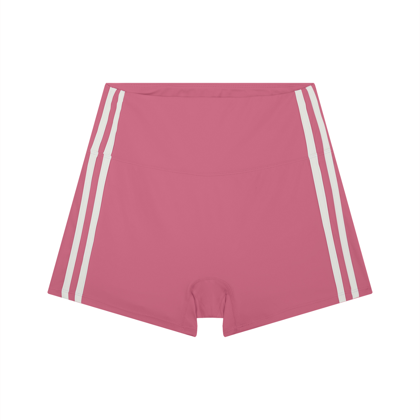 Short de Yoga à bandes Contrastantes