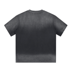 T-shirt délavé à dégradé