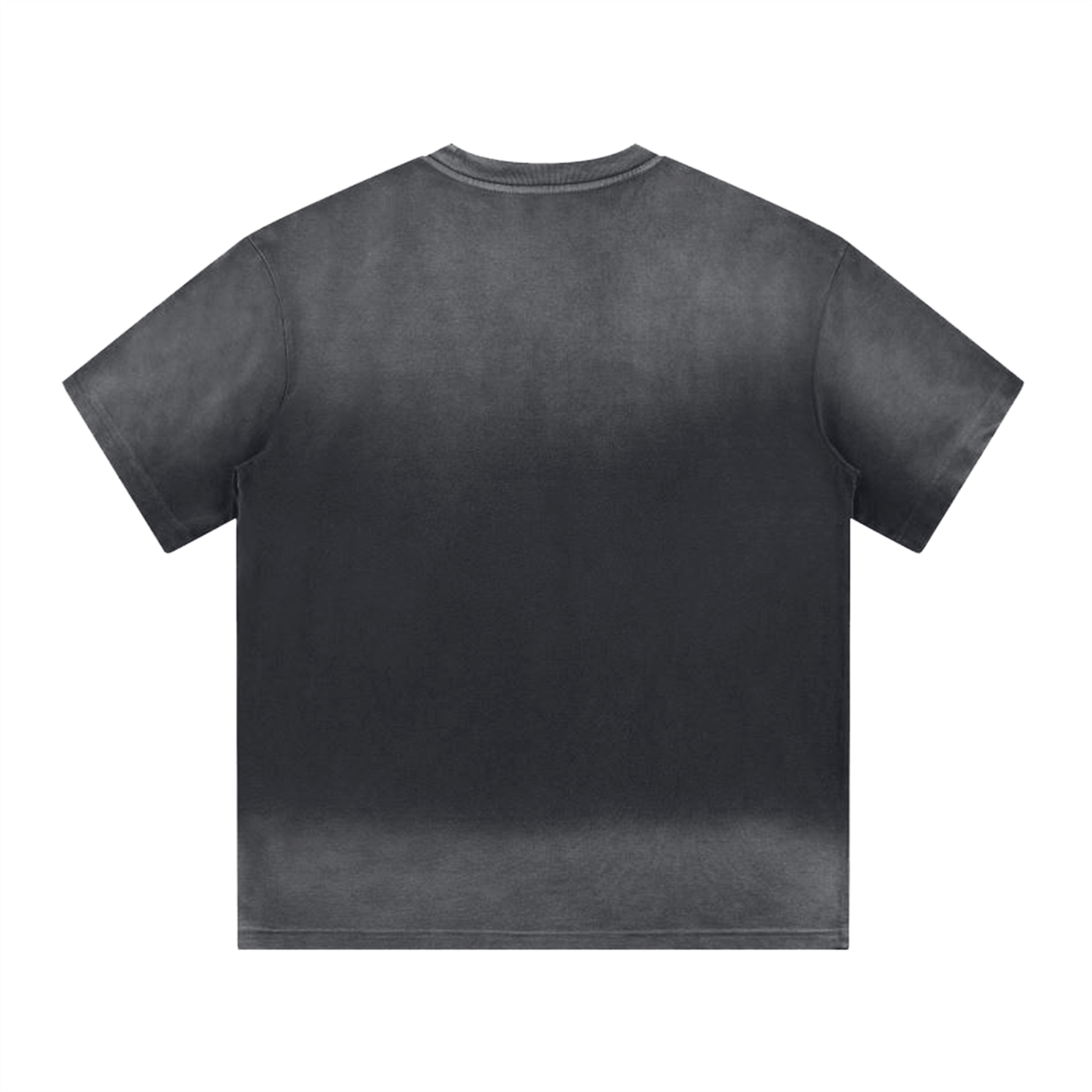 T-shirt délavé à dégradé