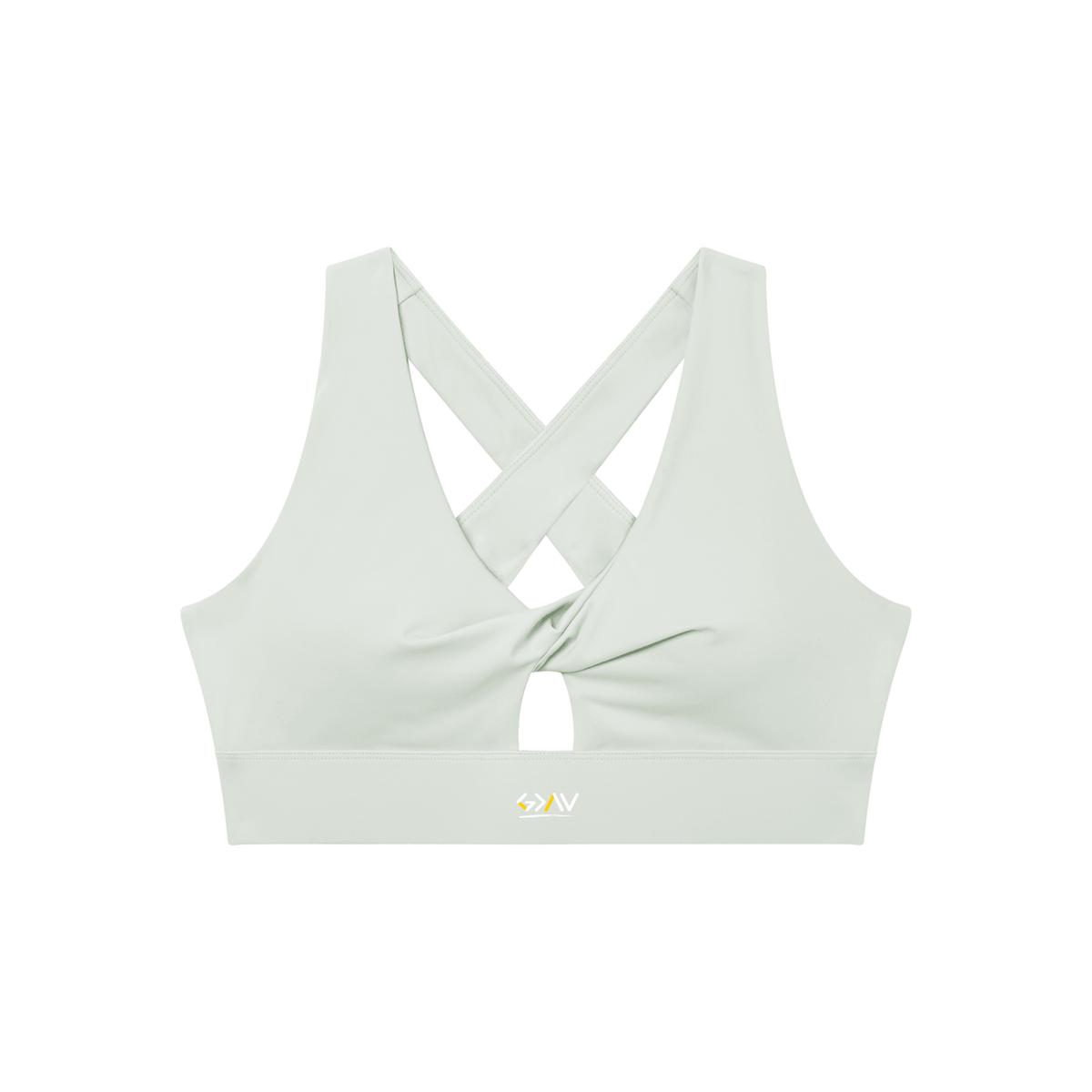 soutien-gorge de sport femme décolleté twist