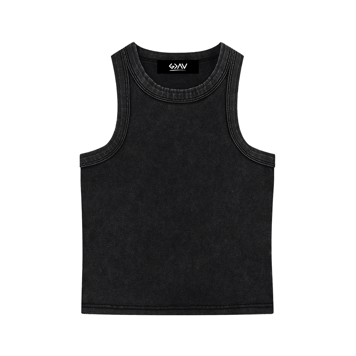 women's snow washed tank top - giav