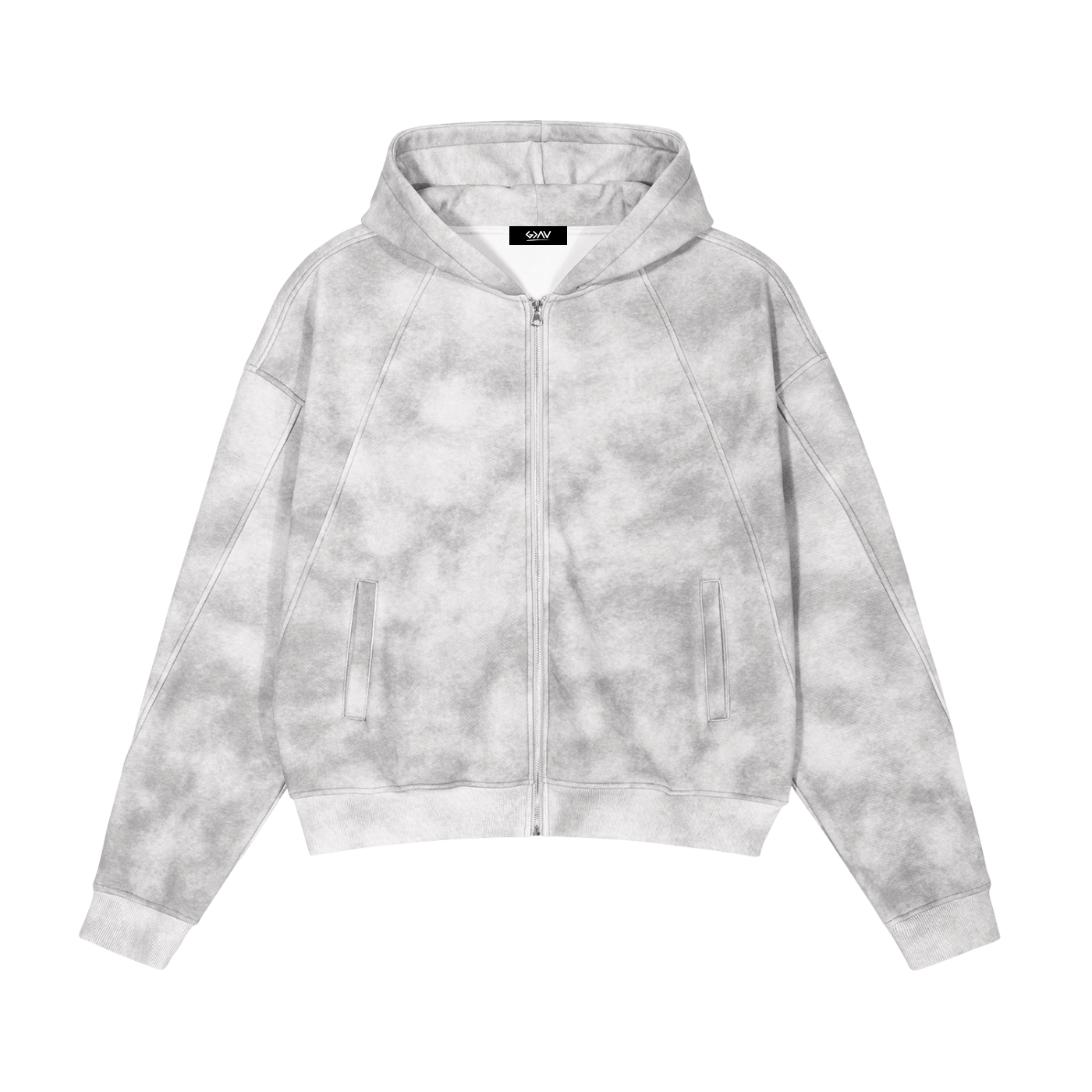Sweat à capuche zippé en polaire