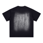 T-shirt délavé Square Patch Monkey