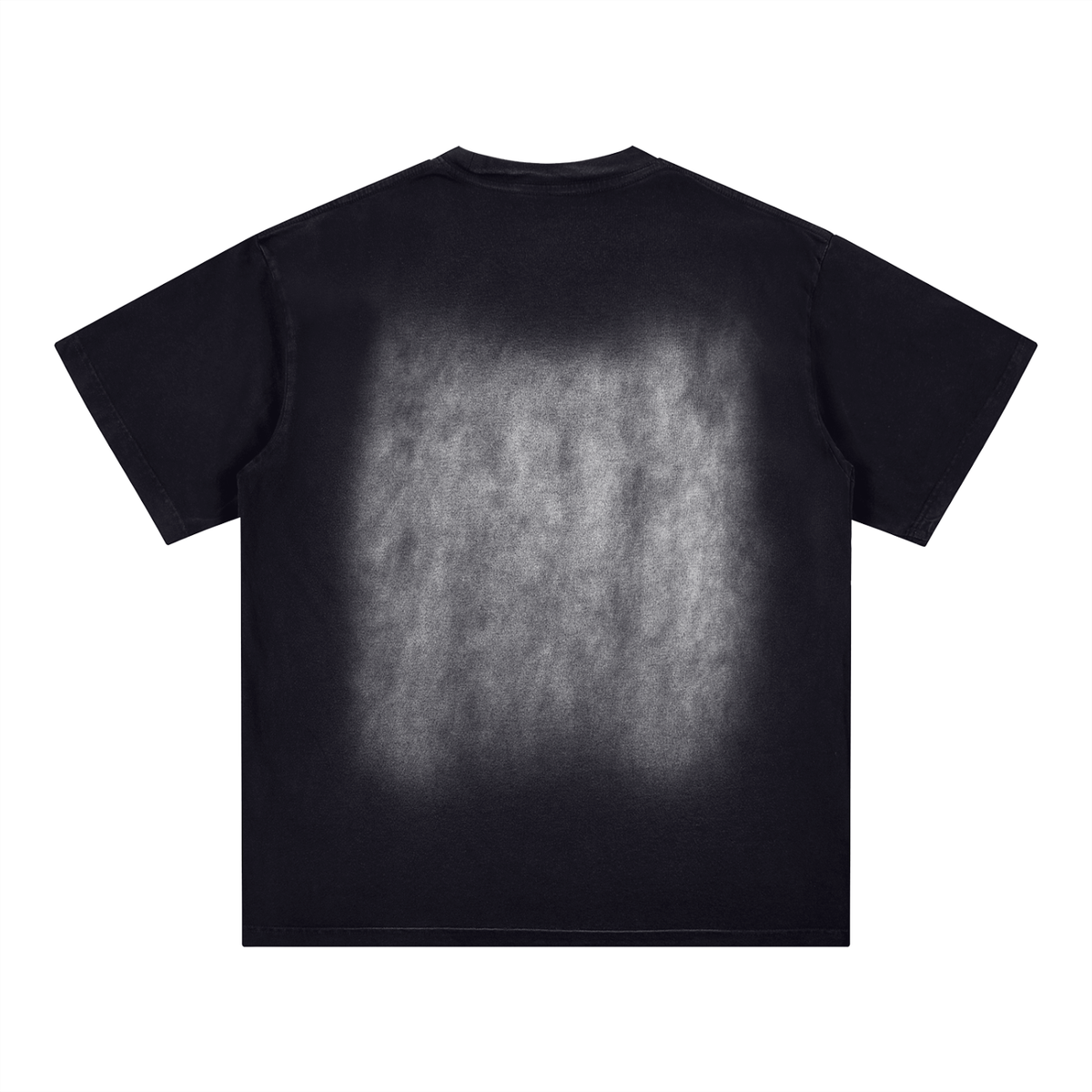 T-shirt délavé Square Patch Monkey