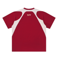 Contrast Panel Cotton T-Shirt