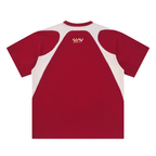 Contrast Panel Cotton T-Shirt
