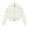 Cardigan Zippé Col Montant