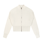 Cardigan Zippé Col Montant