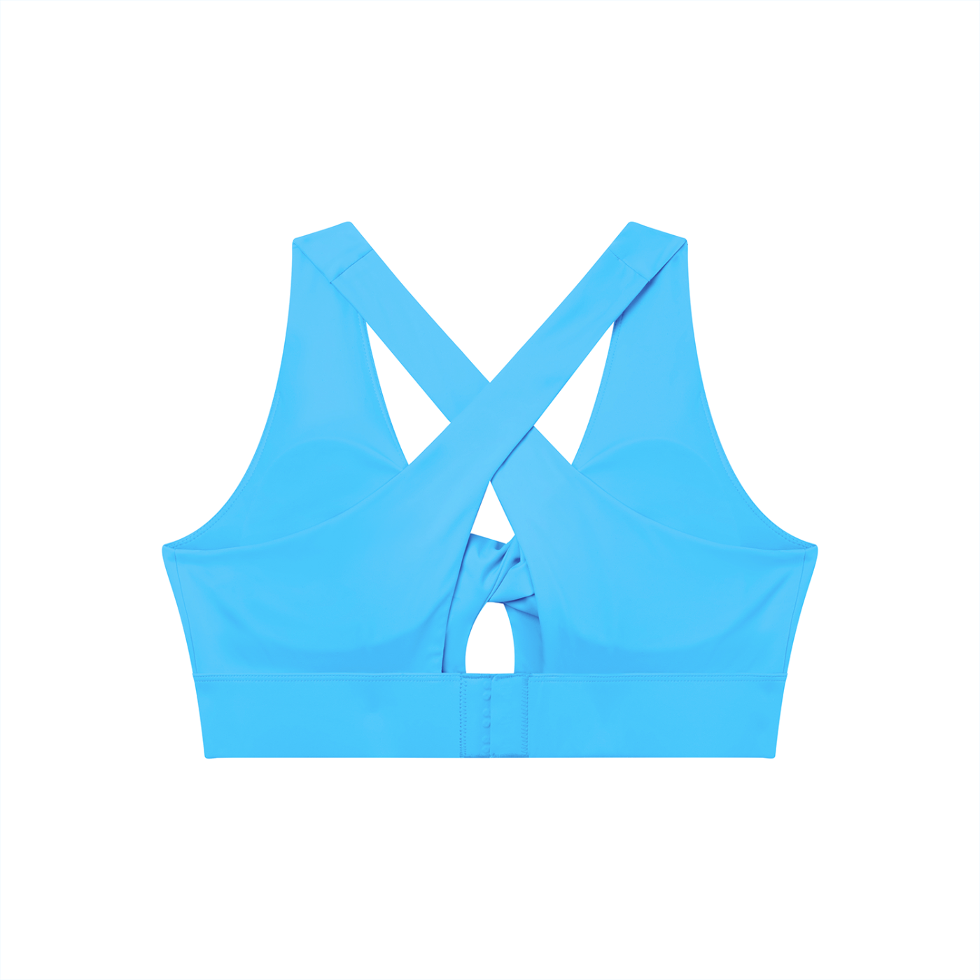Brassière de Sport Col V Torsadée