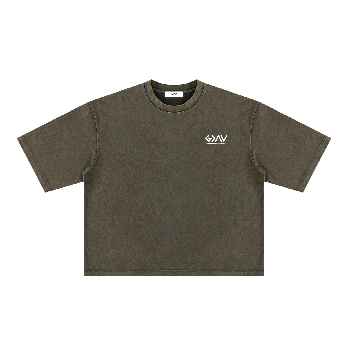 T-shirt oversize délavé effet minéral