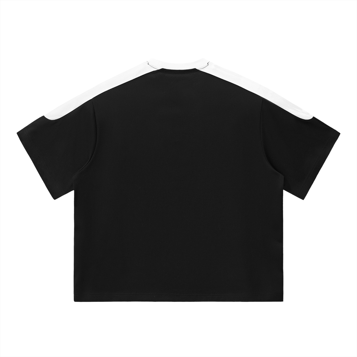 Unisex Color Block Oversized T-Shirt