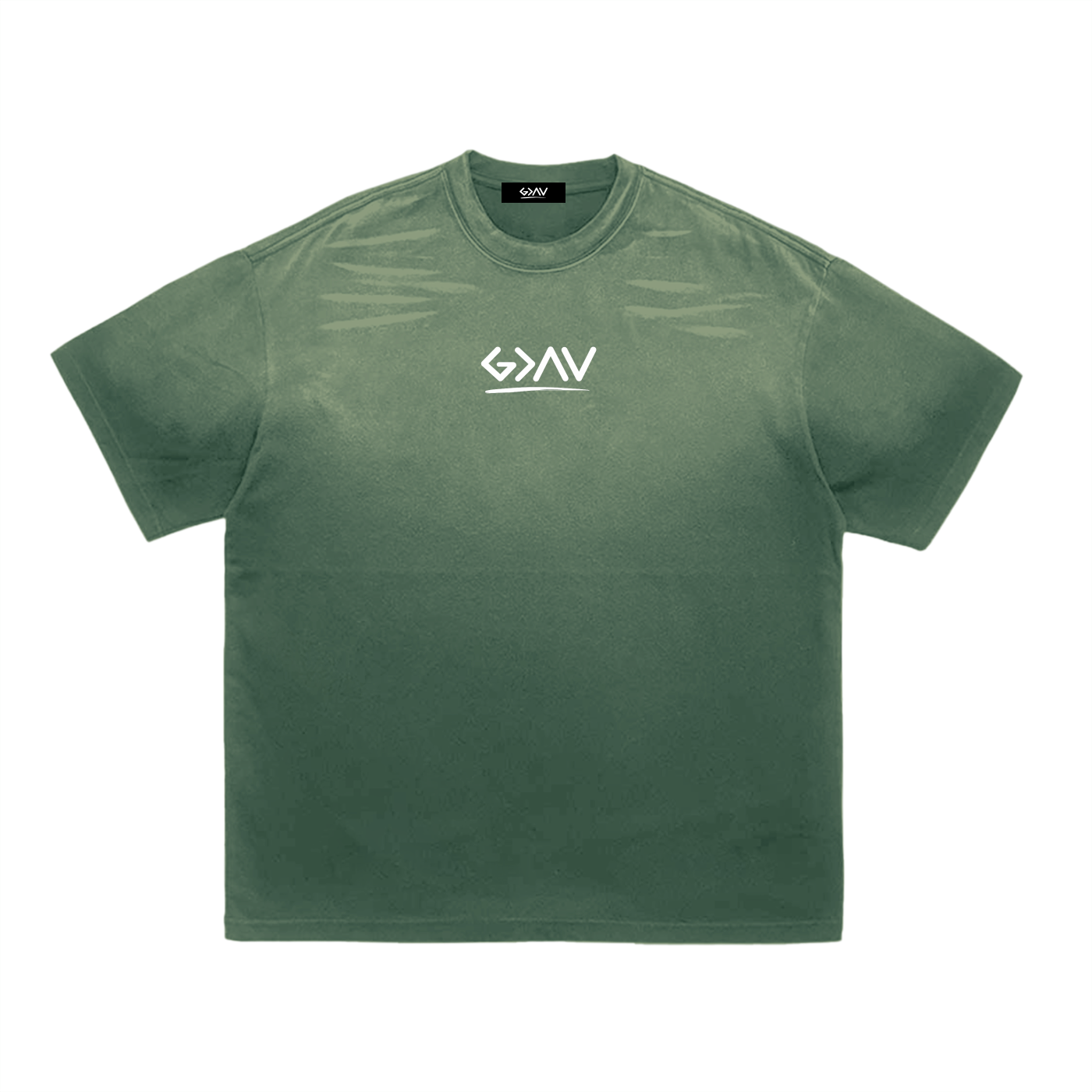 Tiger Stripe Gradient Washed T-Shirt