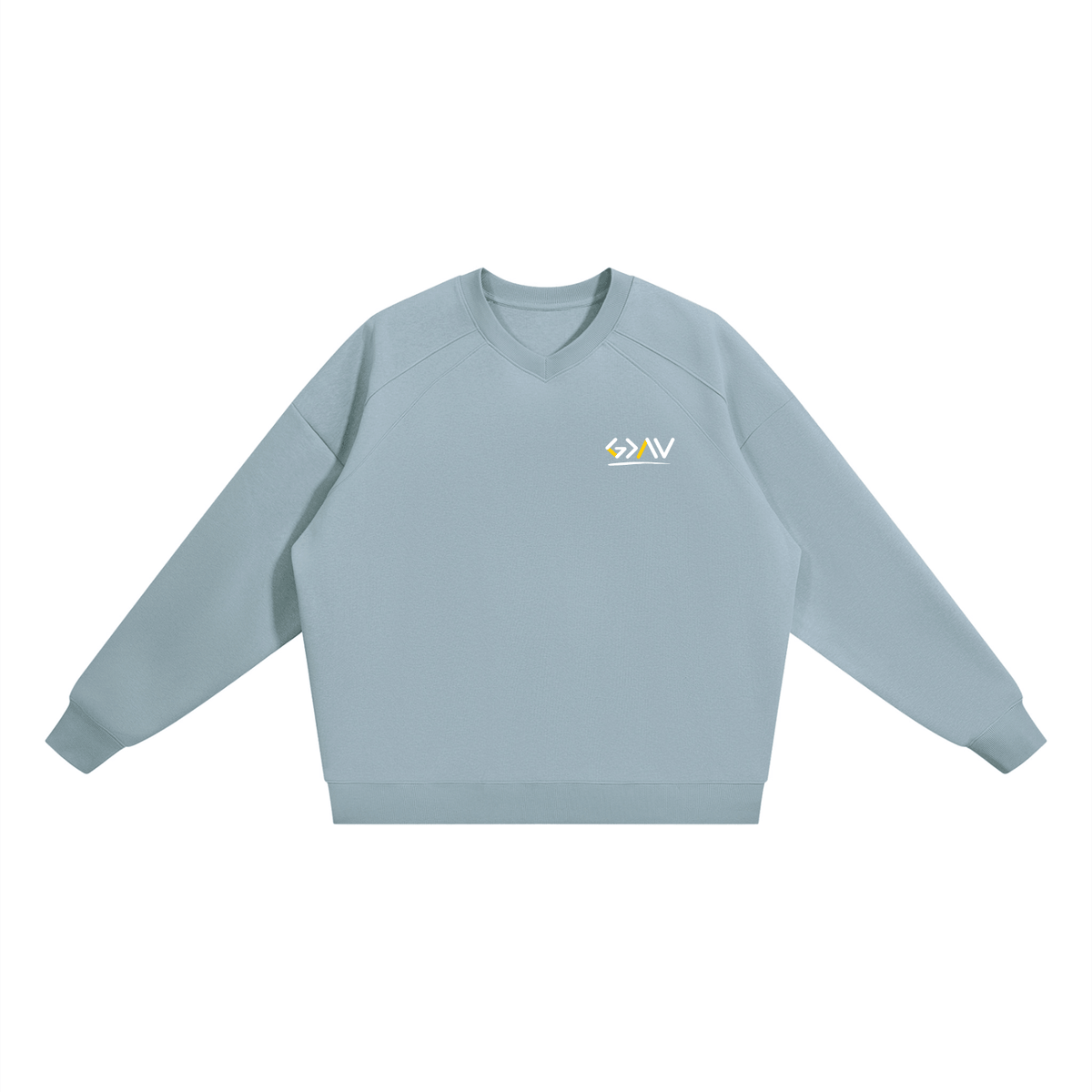 sweatshirt unisexe oversized V-col