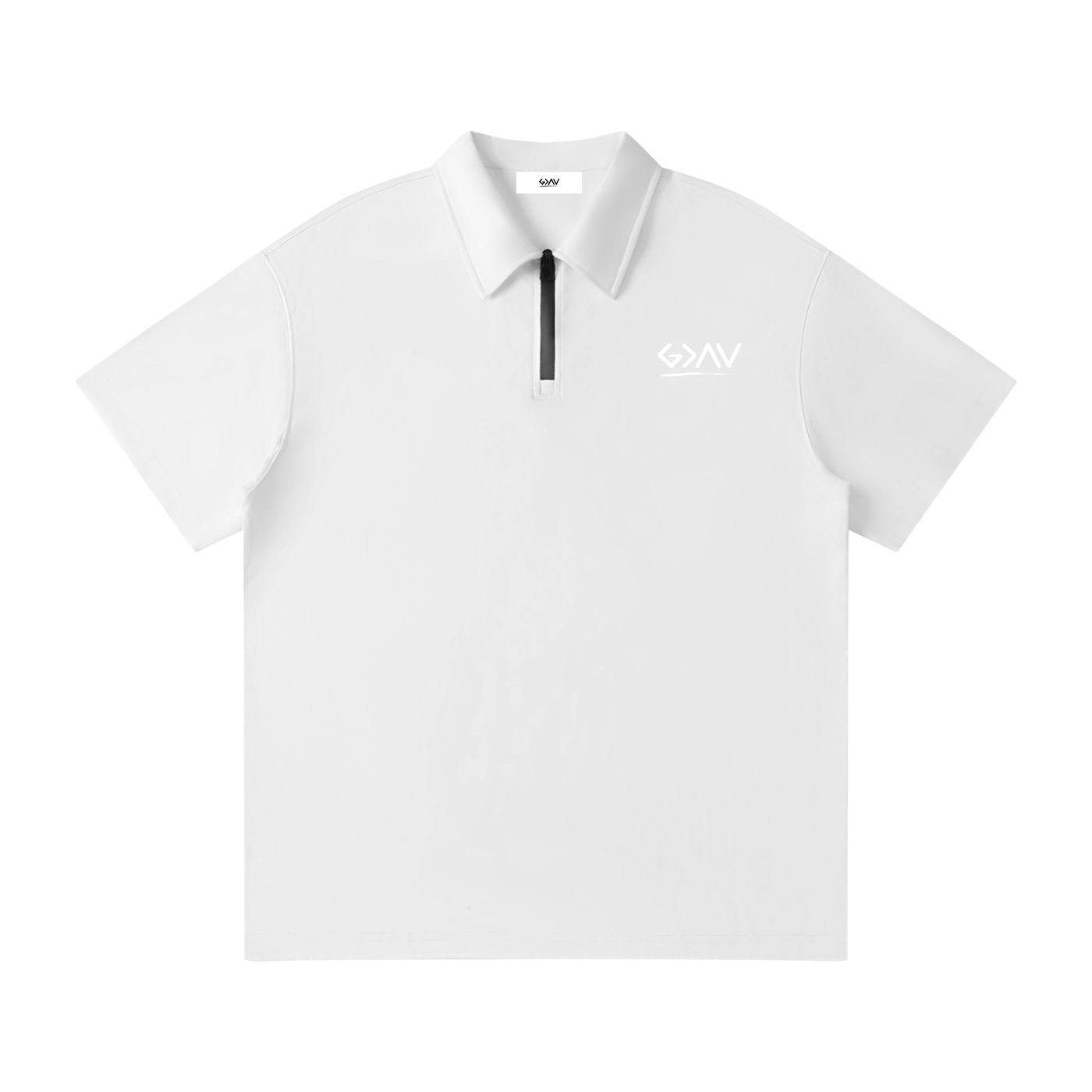 Unisex Quarter-Zip Polo Shirt