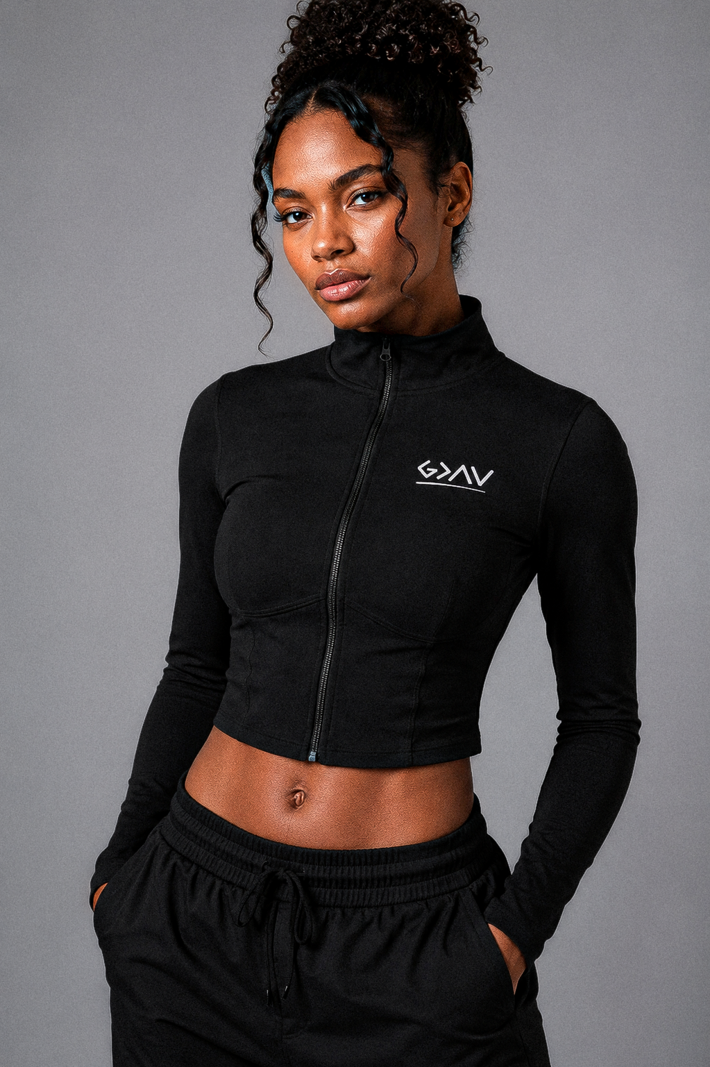 Veste de sport zippée