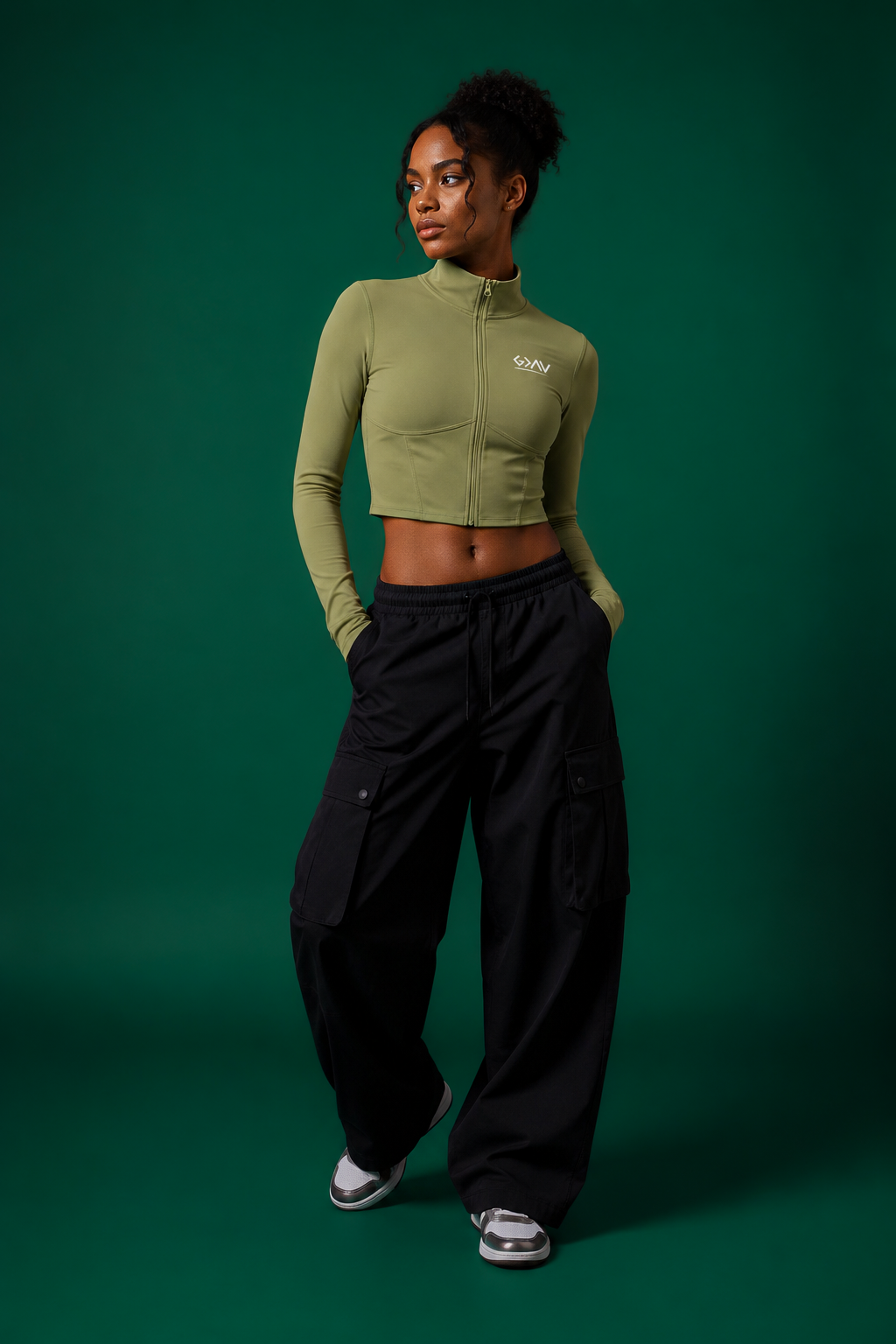 Veste de sport zippée