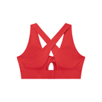 soutien-gorge de sport femme décolleté twist