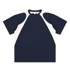 Contrast Panel Cotton T-Shirt