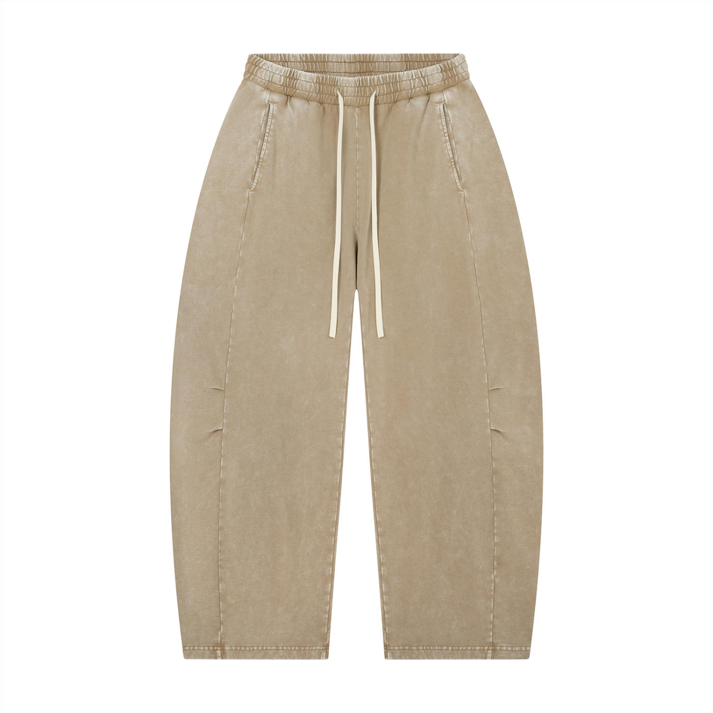 Pantalon délavé à jambes fuselées