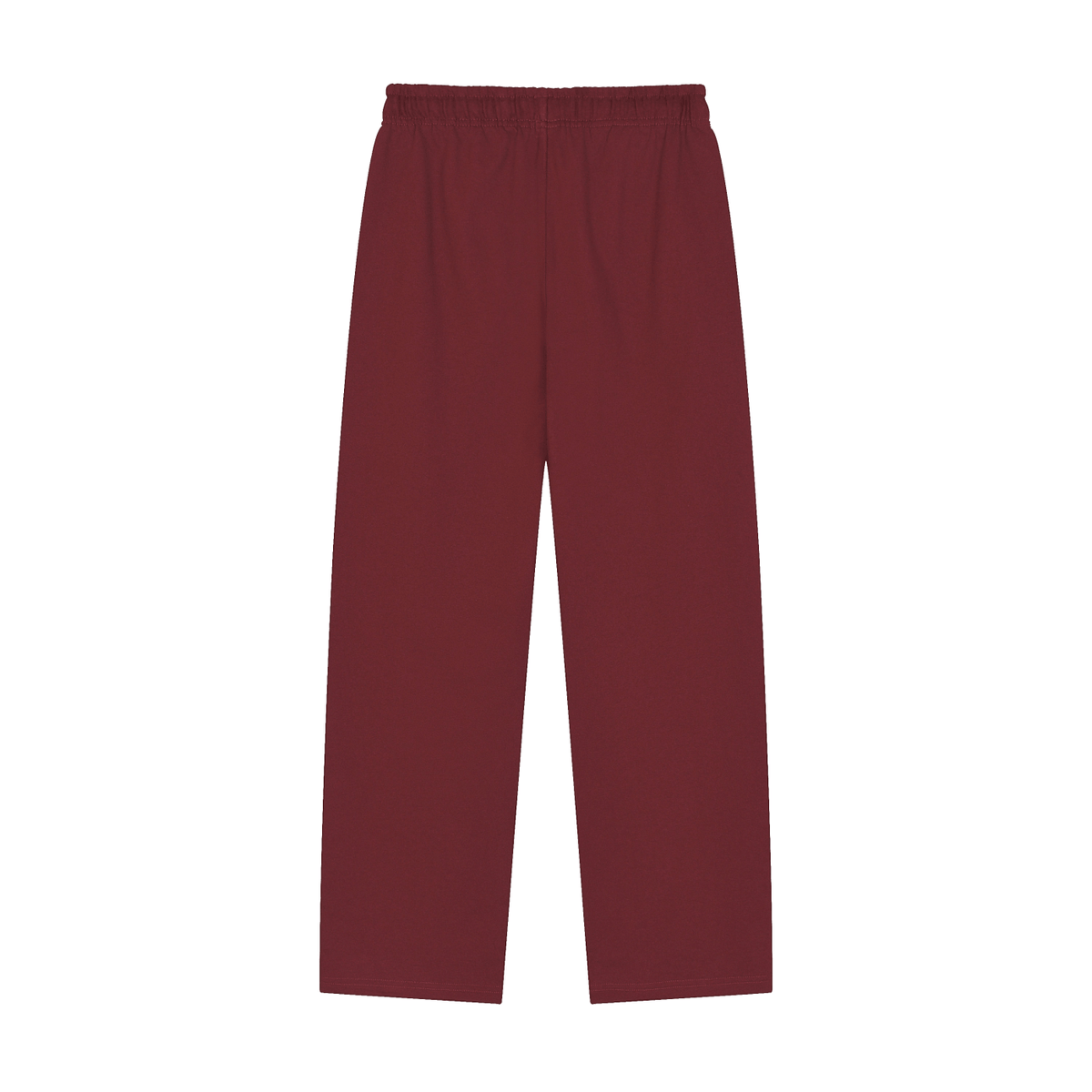 pantalons de survêtement droits unis