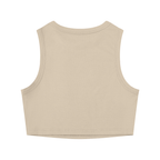 Women's Tight Crewneck Crop Tank Top