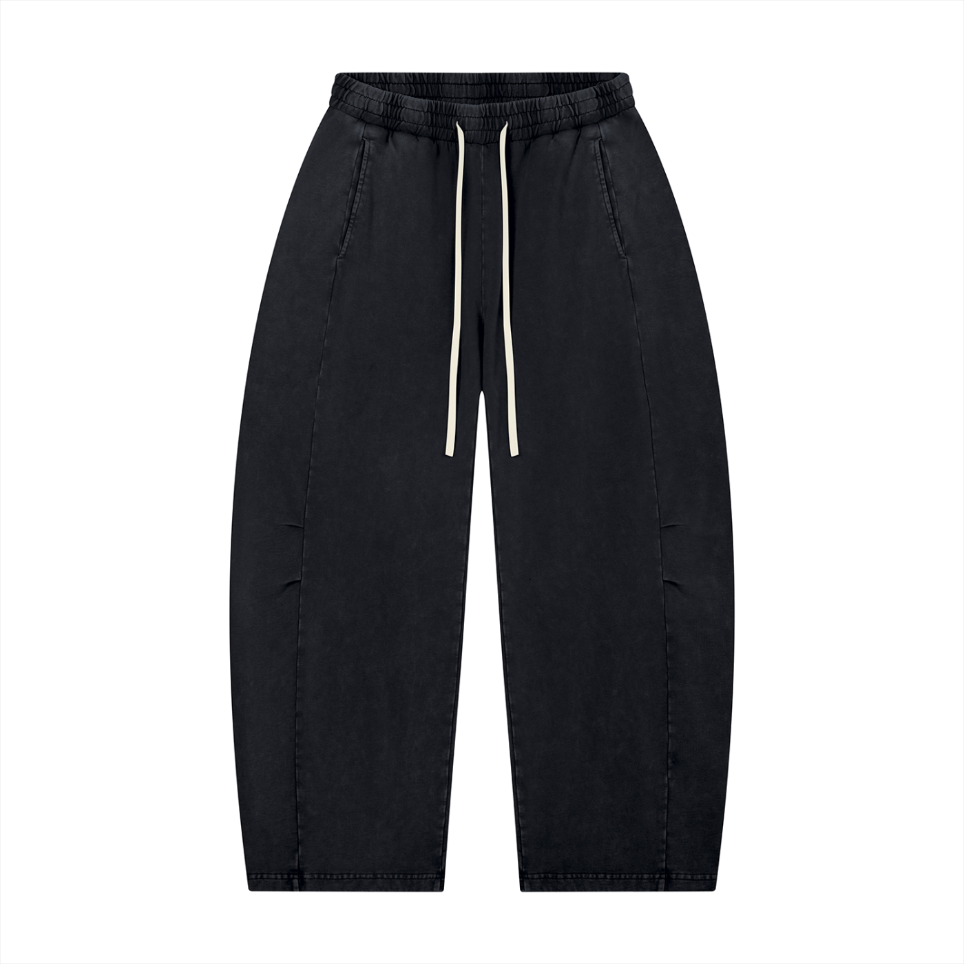 Pantalon délavé à jambes fuselées