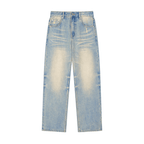 Raw Hem Denim Jeans - Élégance Décontractée