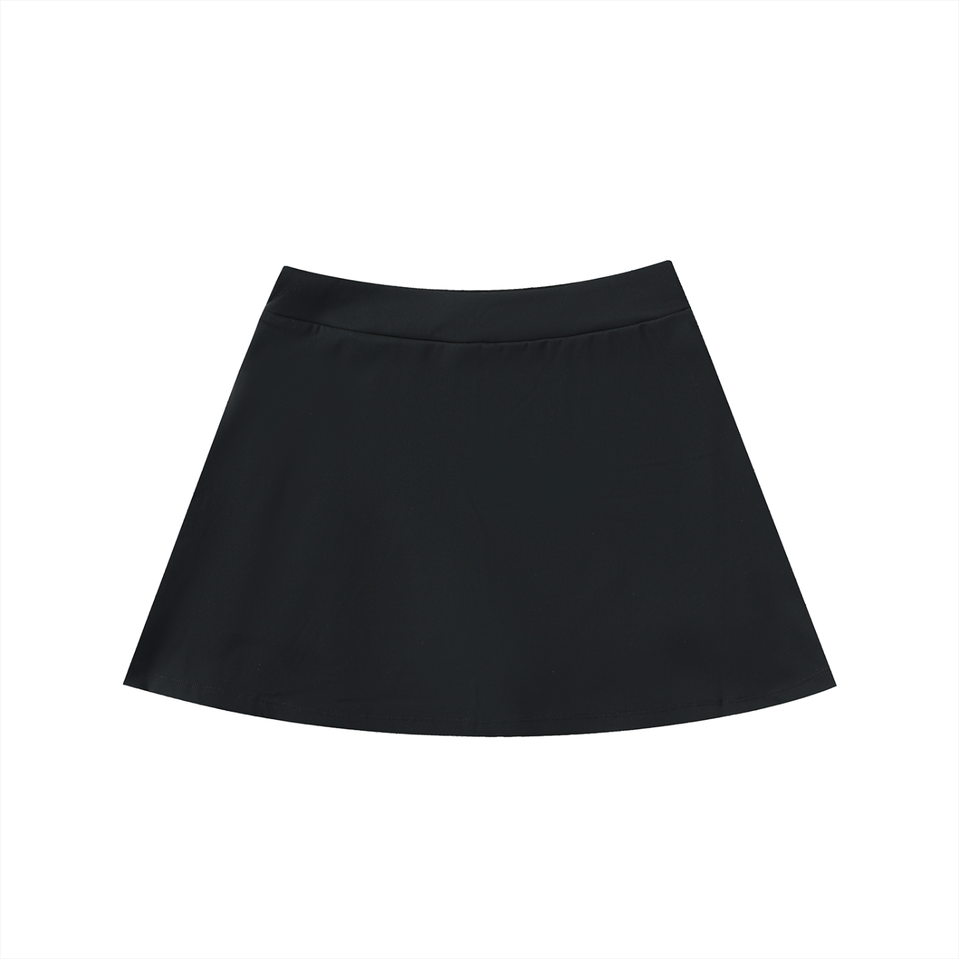 Jupe Évasée Taille Haute à Poches – Style Sporty-Chic