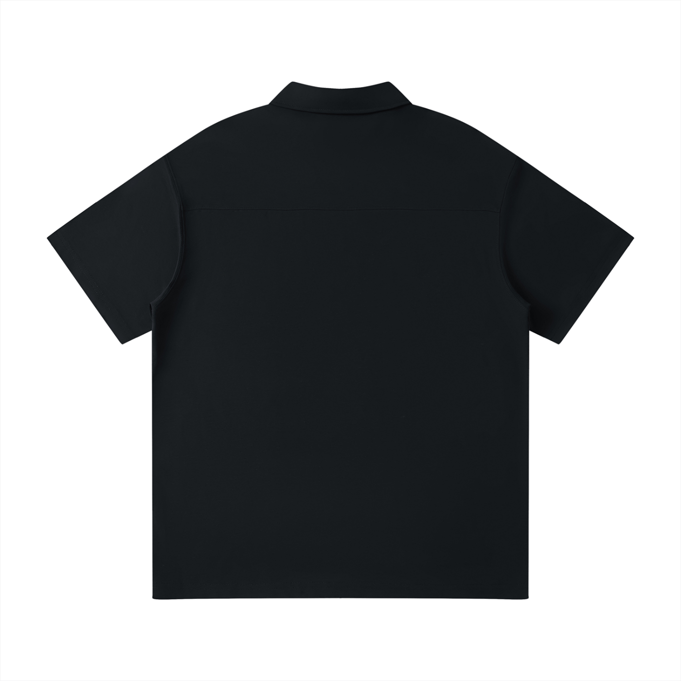 Unisex Quarter-Zip Polo Shirt