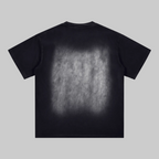 T-shirt délavé Square Patch Monkey