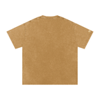 T-shirt oversize en coton délavé