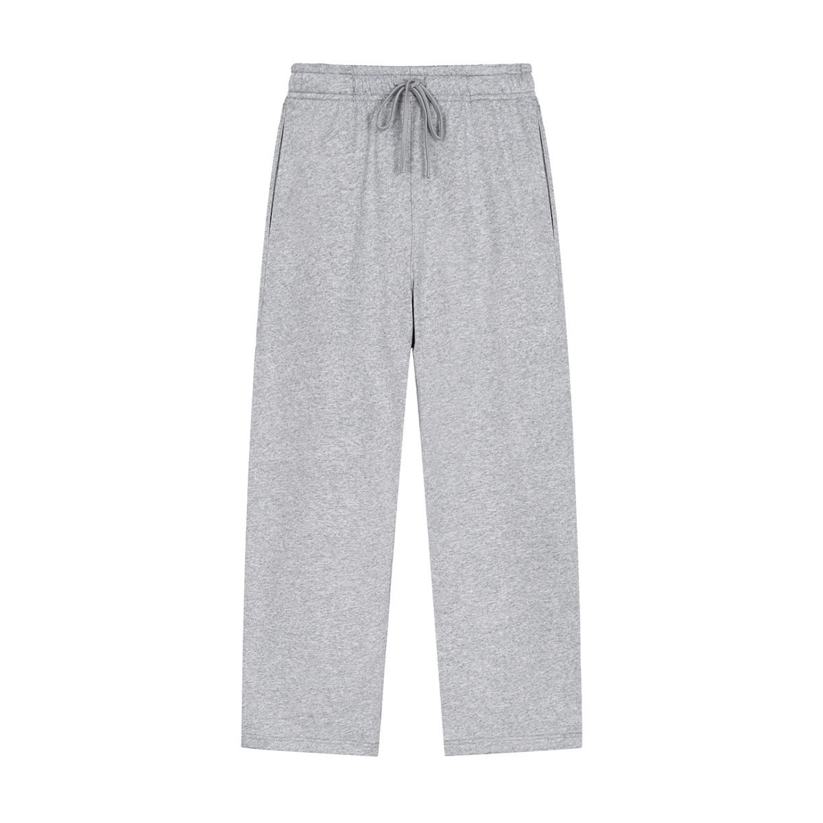 pantalons de survêtement droits unis