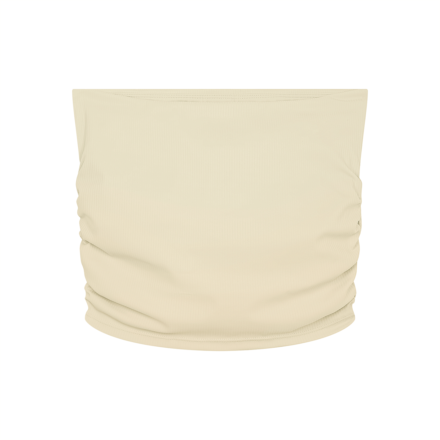 Women’s Ruched Cropped Yoga Tube Top