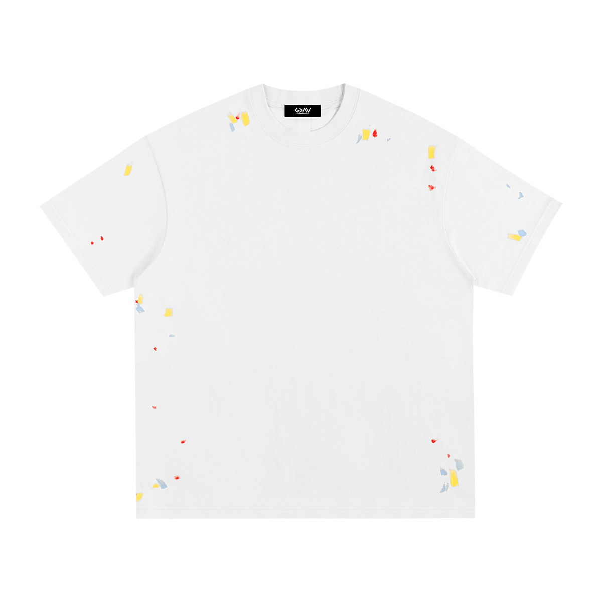 T-shirt éclaboussures de peinture